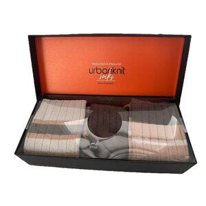 URBANKNIT Mens Socks Lot Of 3 Pairs Gift Box *READ*